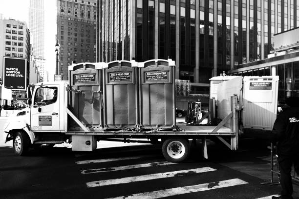 Porta potty delivery and setup in Hydro, OK